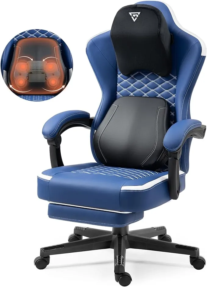 كرسي مكتب مع وسادة مساج