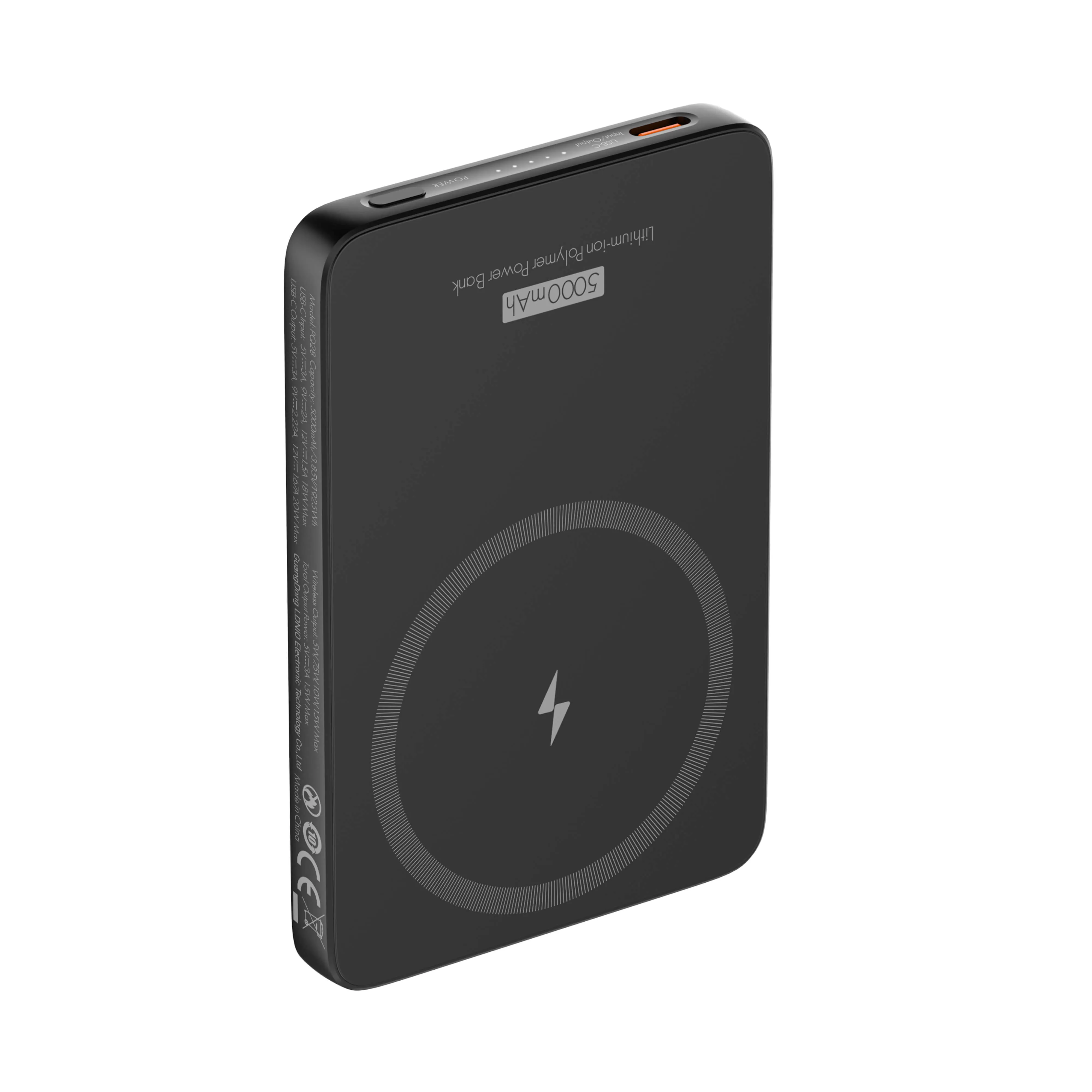 بوربنك موبايل LDNIO PQ28 5000mAh Wireless Fast Charger