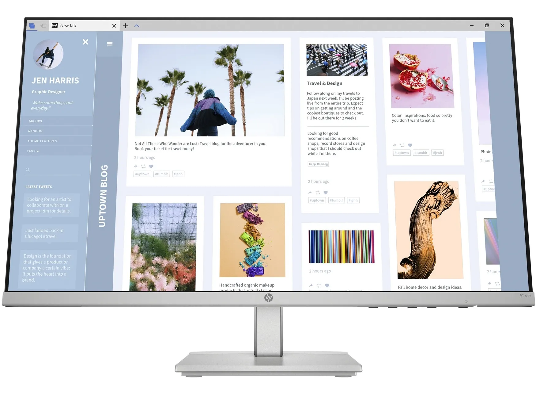 شاشة HP Series 5 – 524sh 24″ Monitor